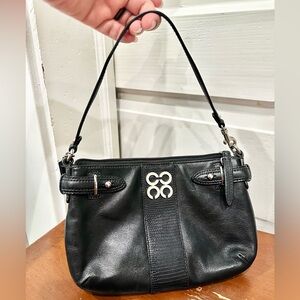 Coach Black Leather Handbag